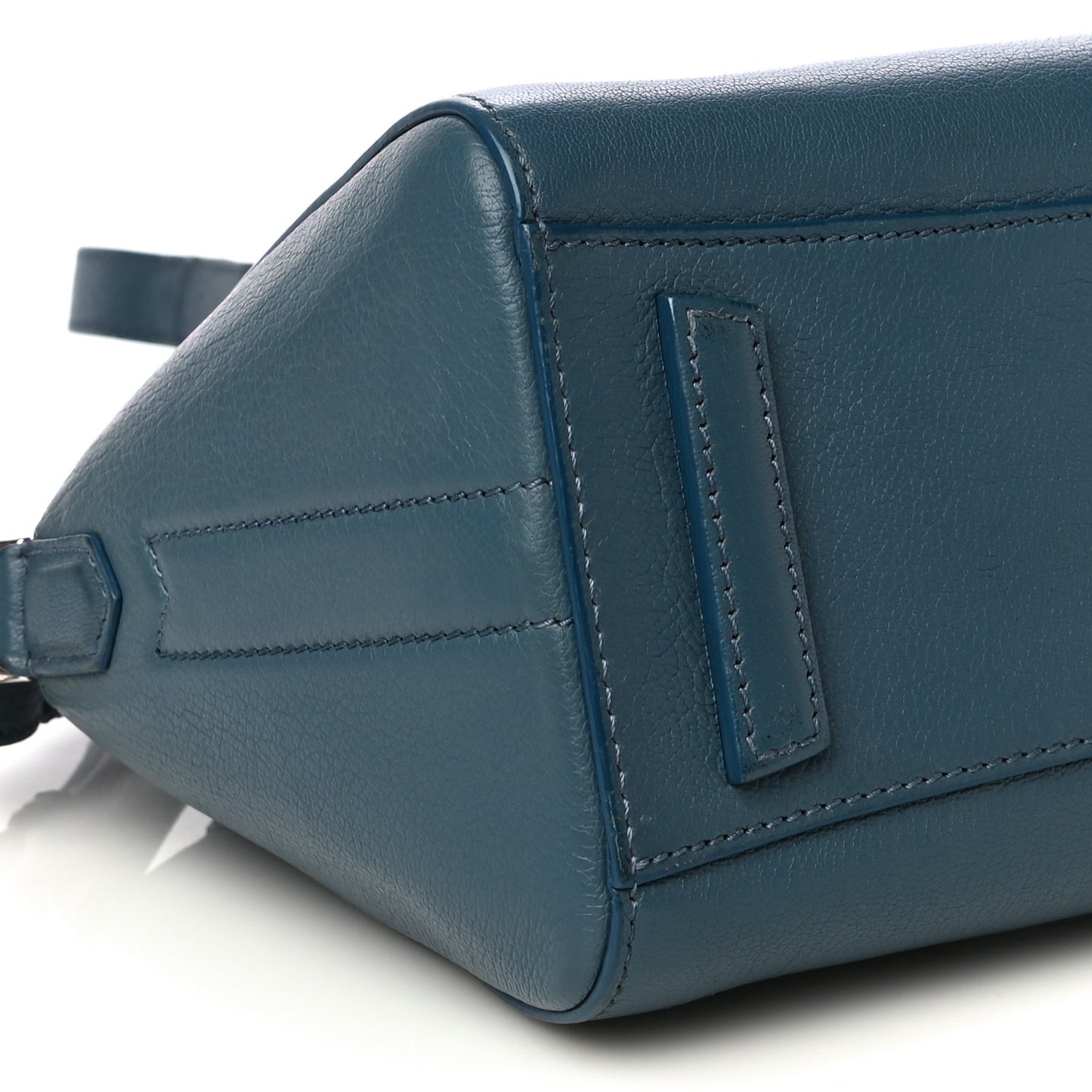 Sugar Goatskin Mini Antigona Oil Blue