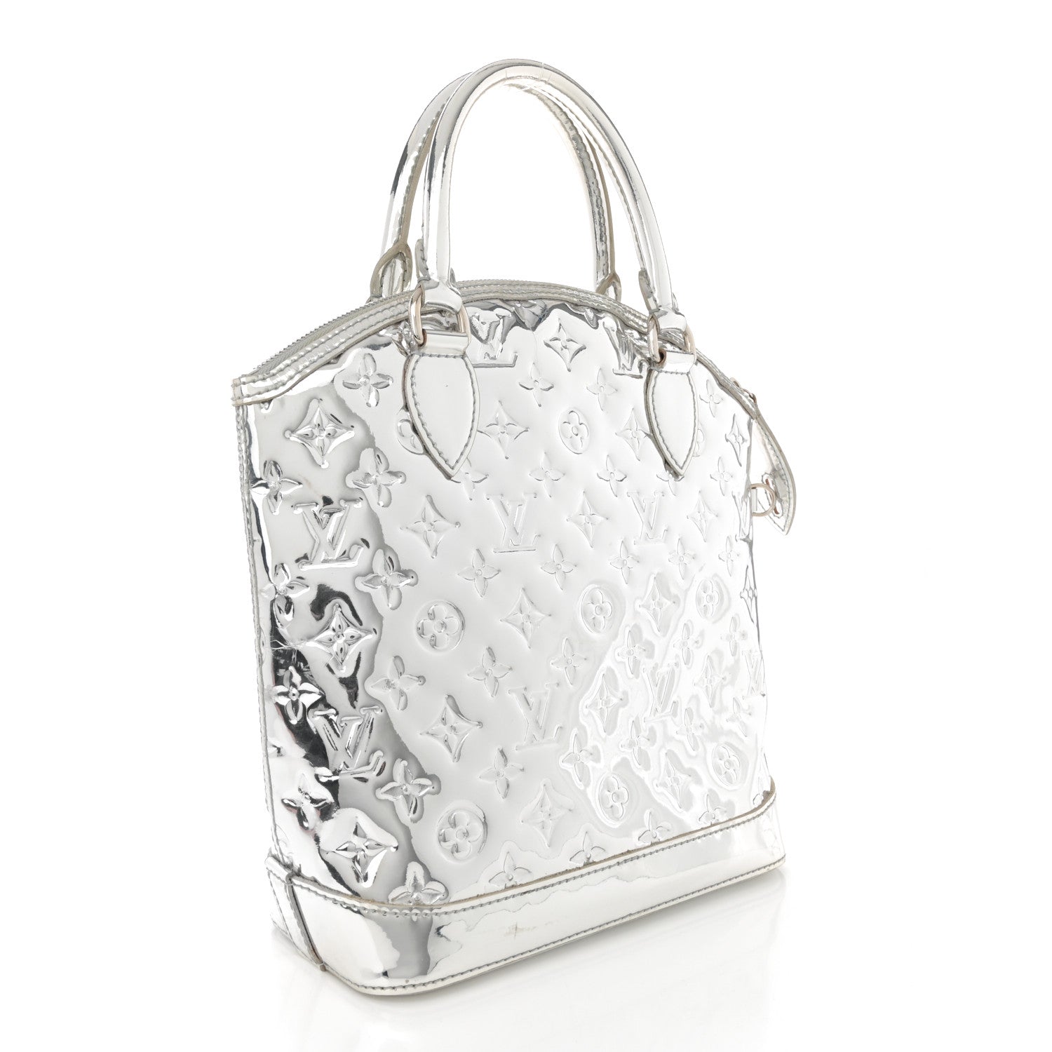 Louis Vuitton Monogram Miroir Lockit Silver 3 of 14