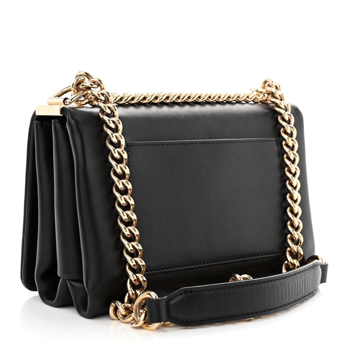 Nappa Small Palazzo Sultan Shoulder Bag Black