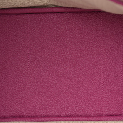Hermes Vache Country Garden Party MM 36 Rose Pourpre 4 of 11