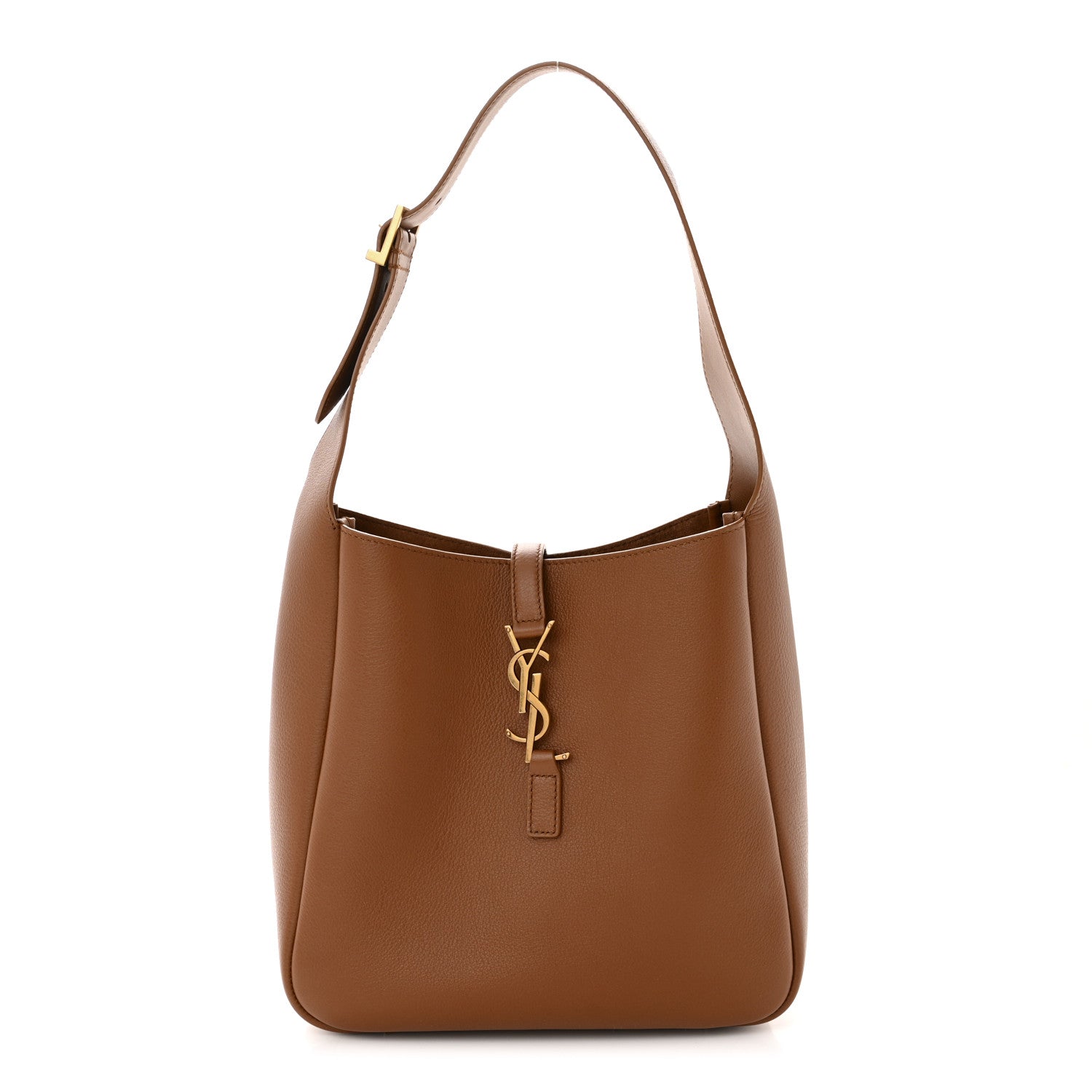Saint Laurent Smooth Calfskin Small Le 5 A 7 Soft Hobo Fox 1 of 10