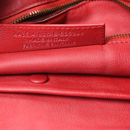 Balenciaga Veau Soyeux Perforated Blackout City Rouge Groseille 7 of 10