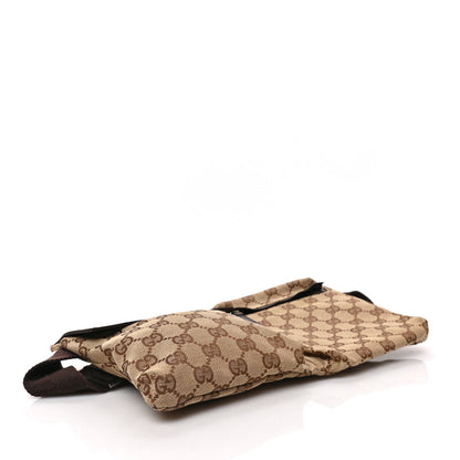 Gucci Monogram Web Belt Bag Dark Brown 4 of 8