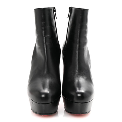 Christian Louboutin Calfskin Bianca 120 Ankle Boots 39.5 Black 3 of 9