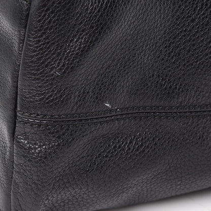Gucci Pebbled Calfskin Medium Soho Chain Shoulder Bag Black 14 of 16