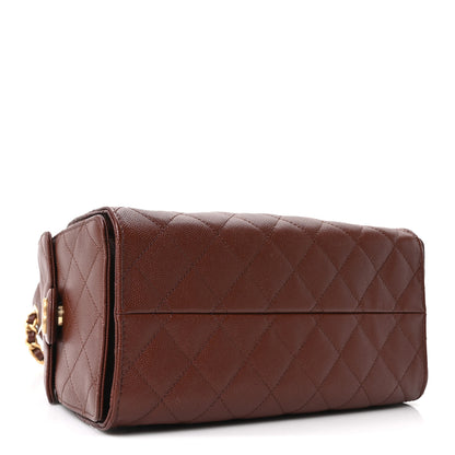 Chanel Caviar Quilted Small Chanel 25 Handbag Brown 4 of 11