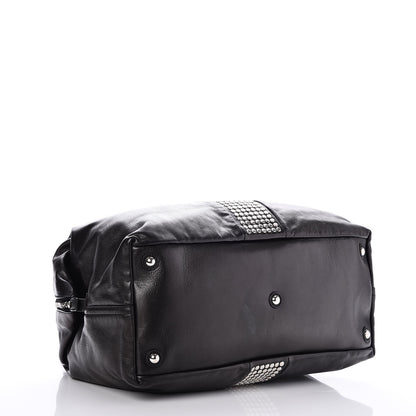 Saint Laurent Chevre Large Rock Stud Easy Y Black 4 of 8
