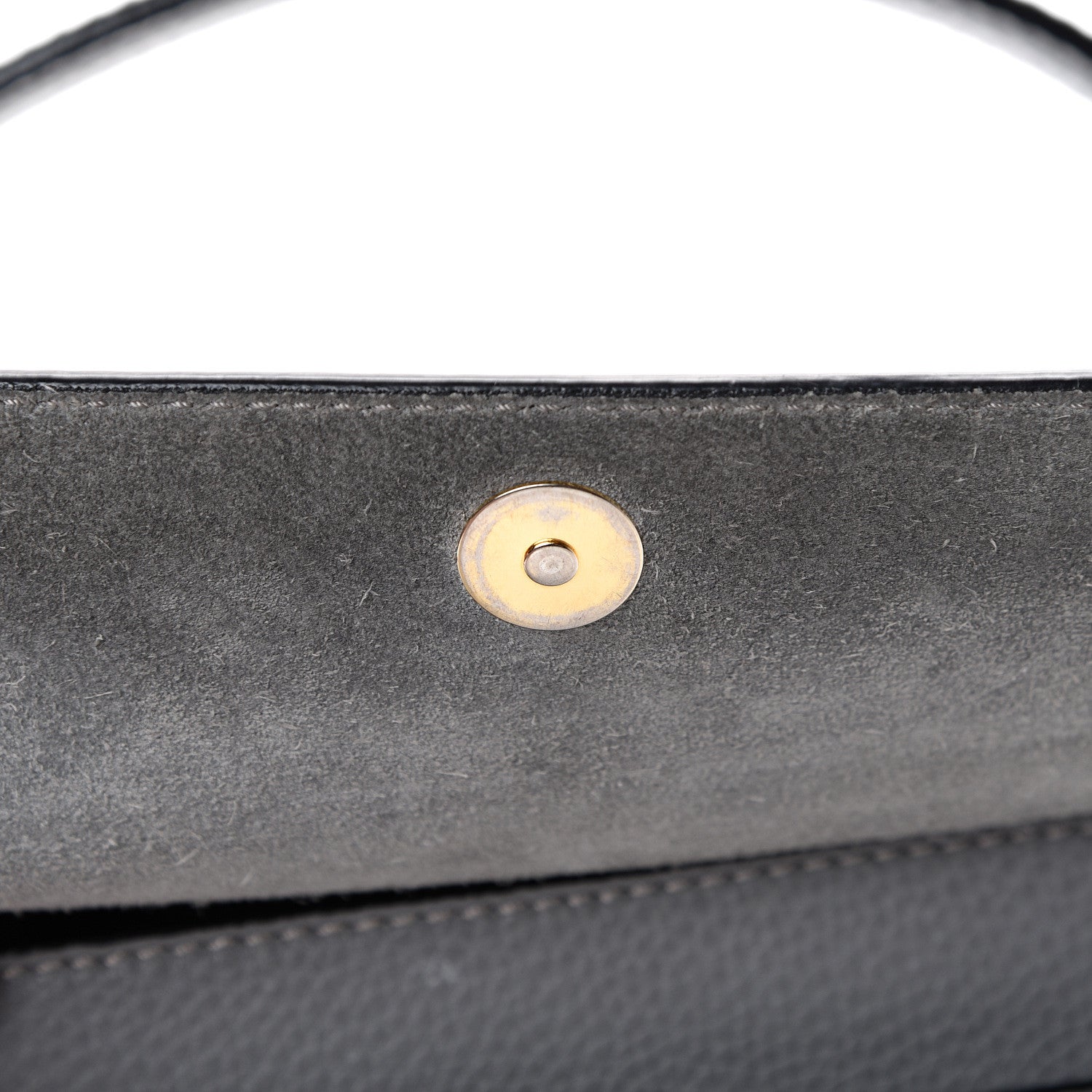 Valentino Garavani Grained Calfskin Small My Rockstud Frame Bag Gray 14 of 15