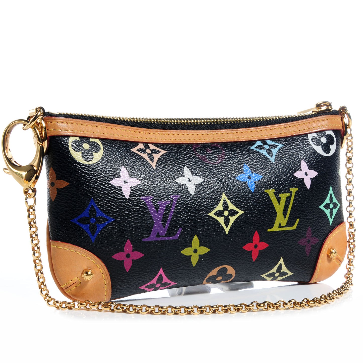 Monogram Milla Clutch MM Black