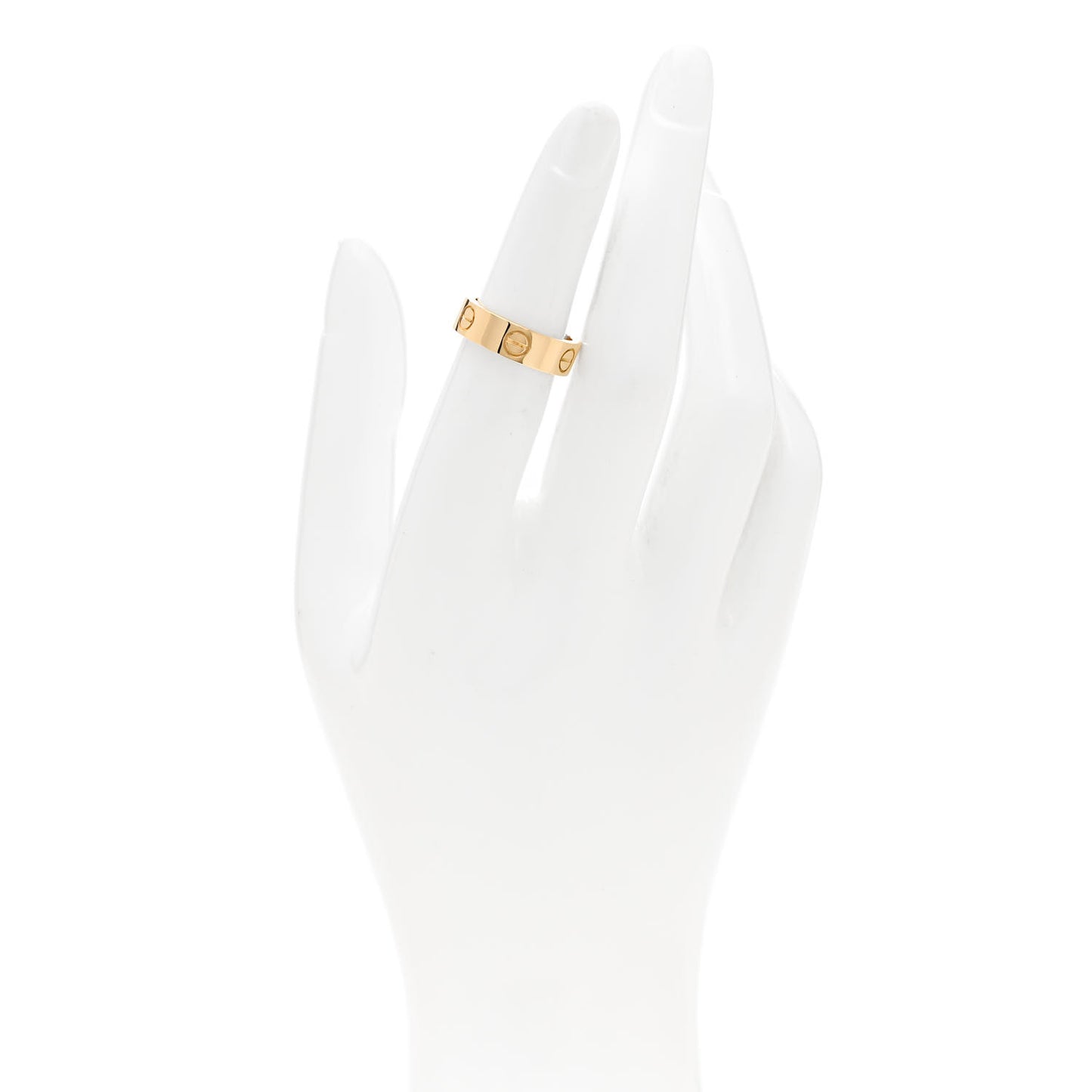 18K Yellow Gold 5.5mm LOVE Ring 50 5.25