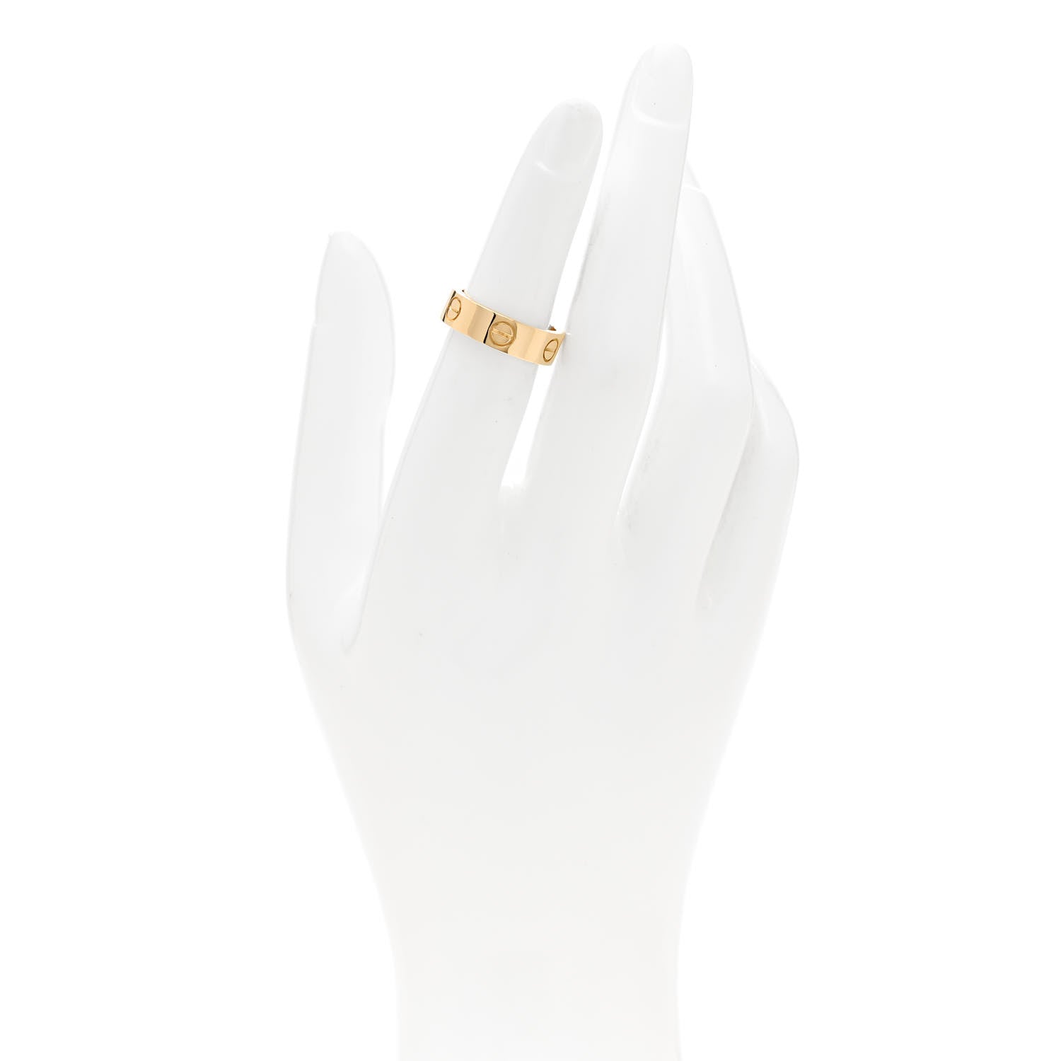 Cartier 18K Yellow Gold 5.5mm LOVE Ring 50 5.25 2 of 4