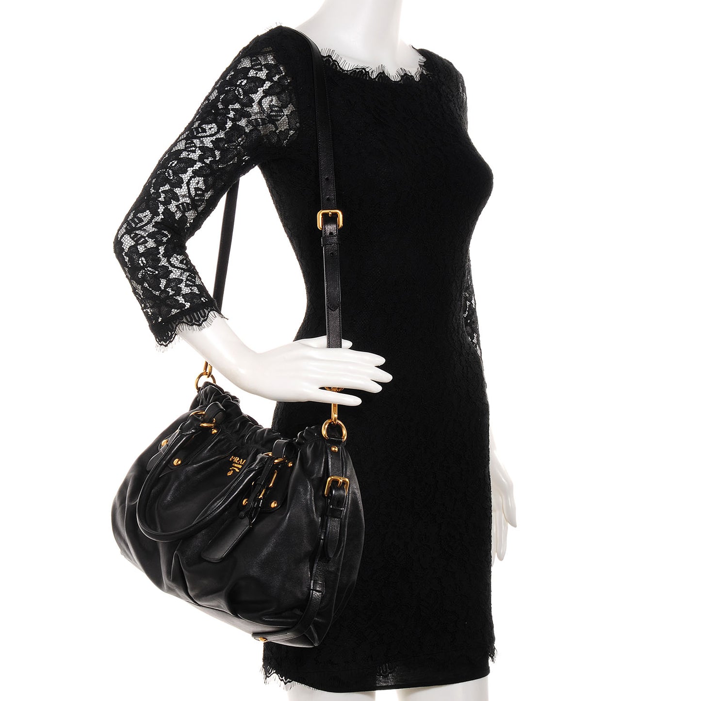 Soft Calf Shopping Bag Nero Black