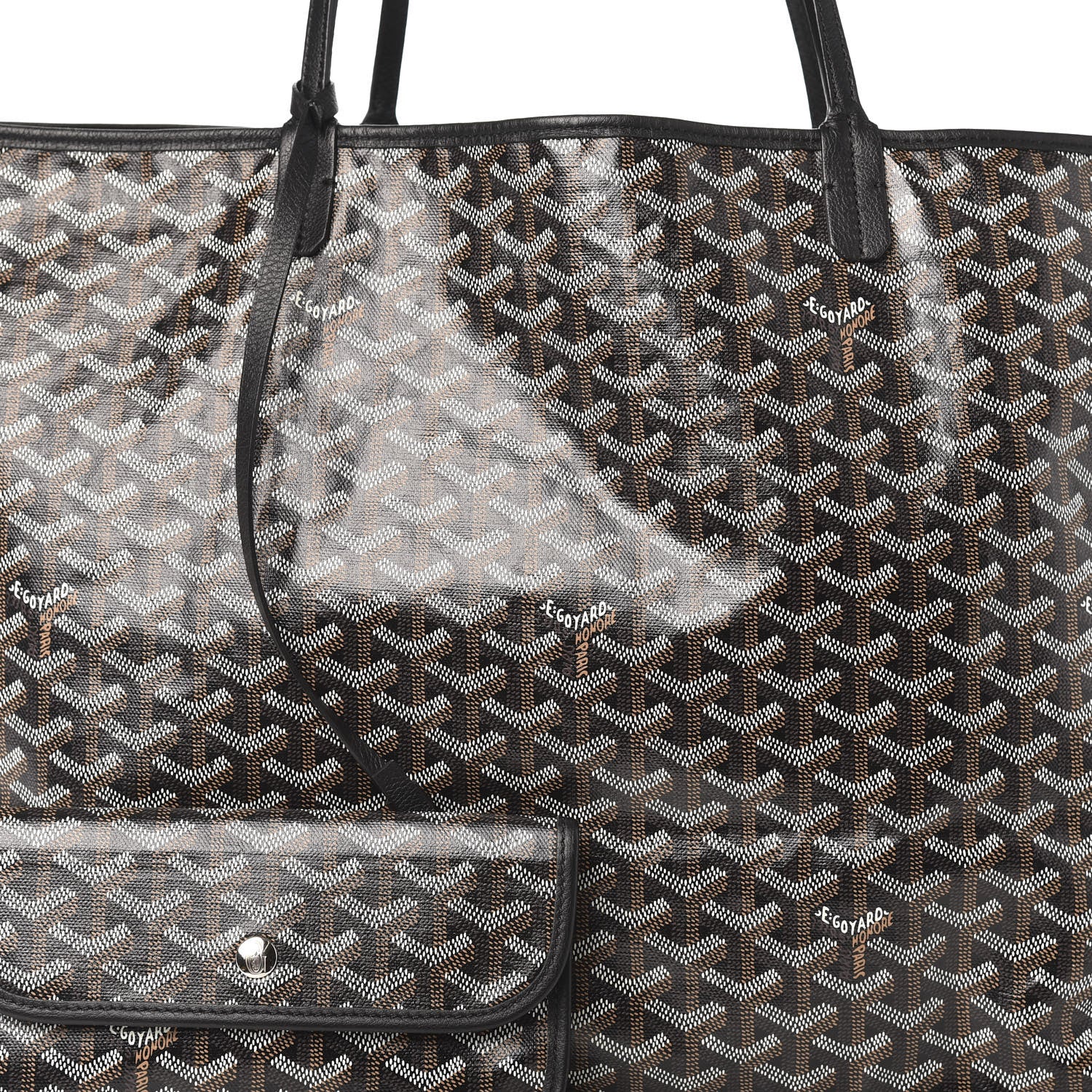 Goyard Goyardine Saint Louis GM Black 10 of 10