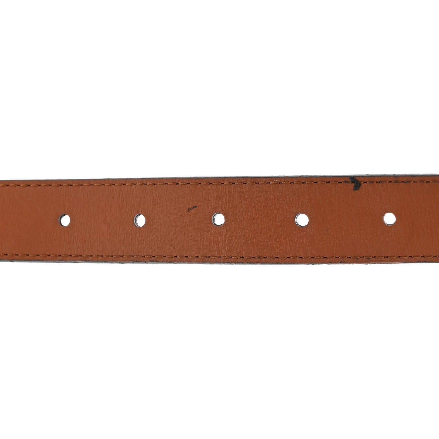 Monogram 25mm Dauphine Reversible Belt 85/34 Tan
