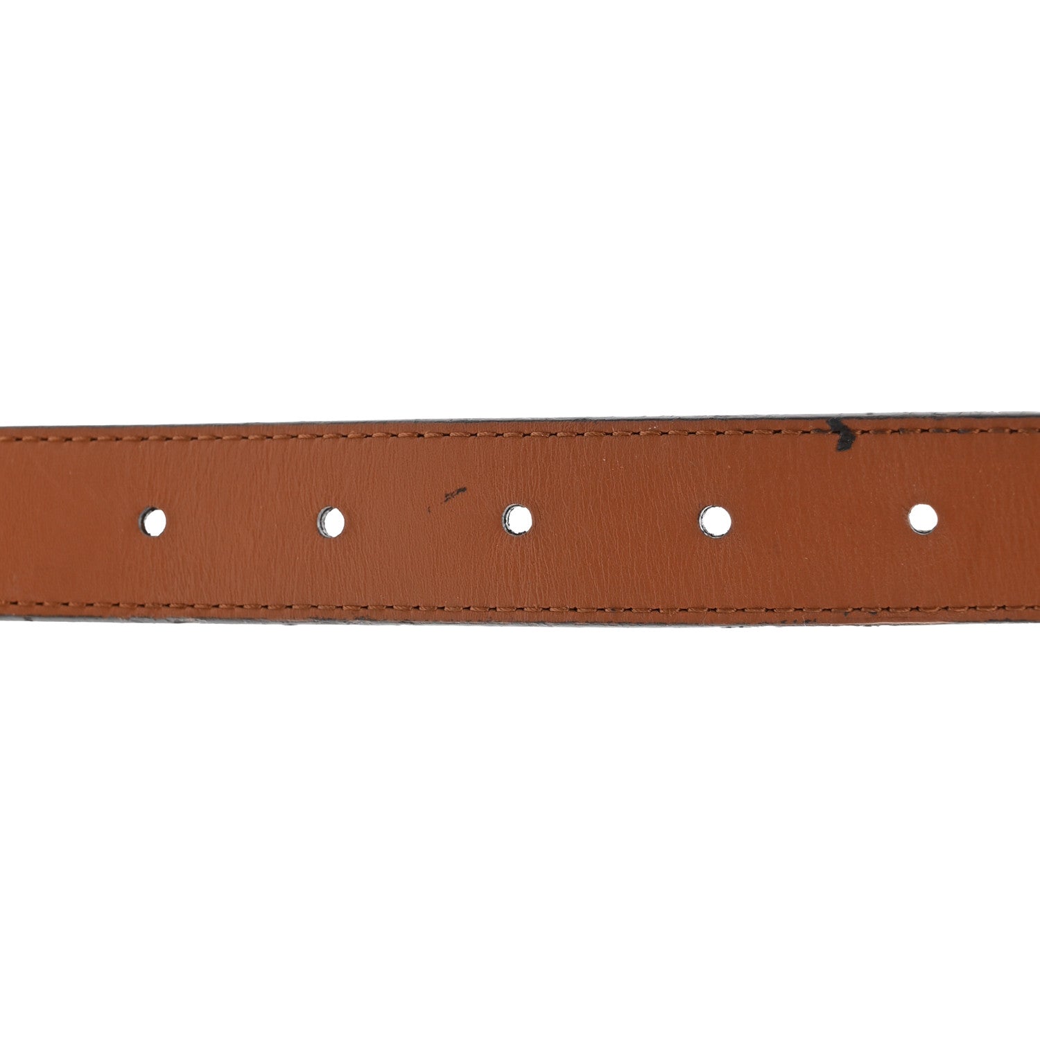 Louis Vuitton Monogram 25mm Dauphine Reversible Belt 85/34 Tan 4 of 11