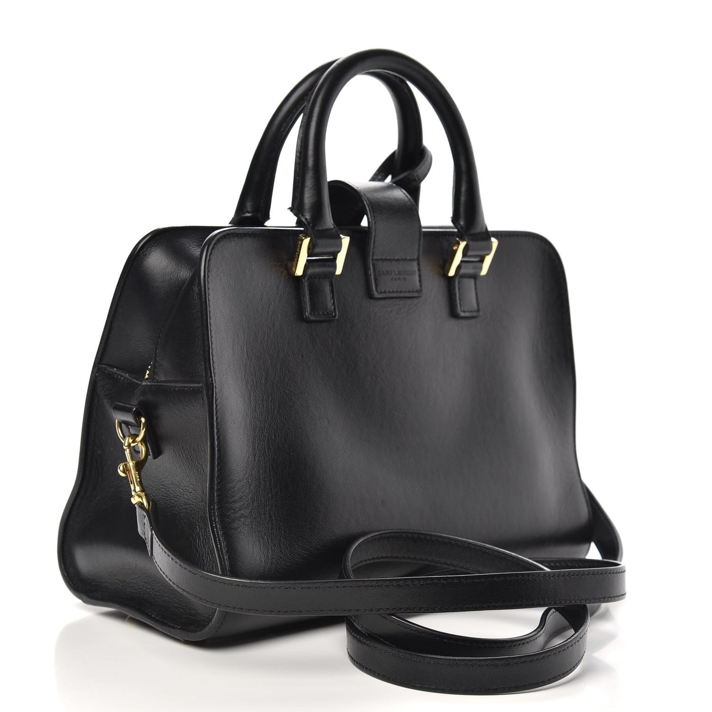Calfskin Monogram Baby Cabas Black