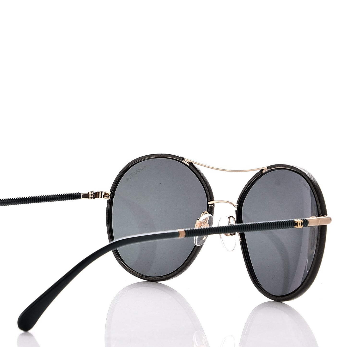 Round Pilot Sunglasses 4228-Q Dark Green