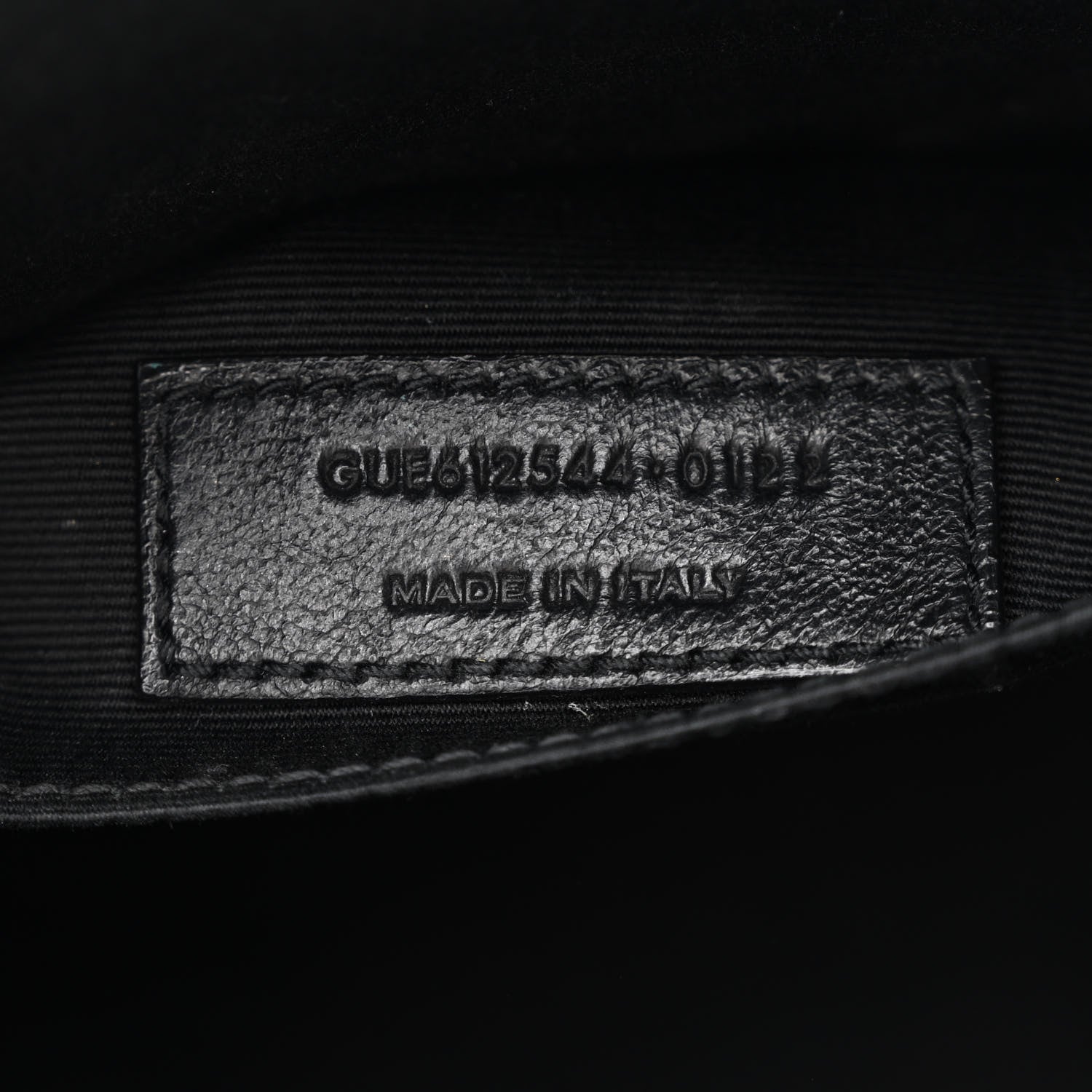 Saint Laurent Calfskin Matelasse Monogram Monochrome Lou Camera Bag Black 6 of 9