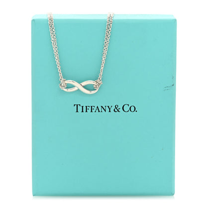 Tiffany Sterling Silver Infinity Pendant Necklace 4 of 4