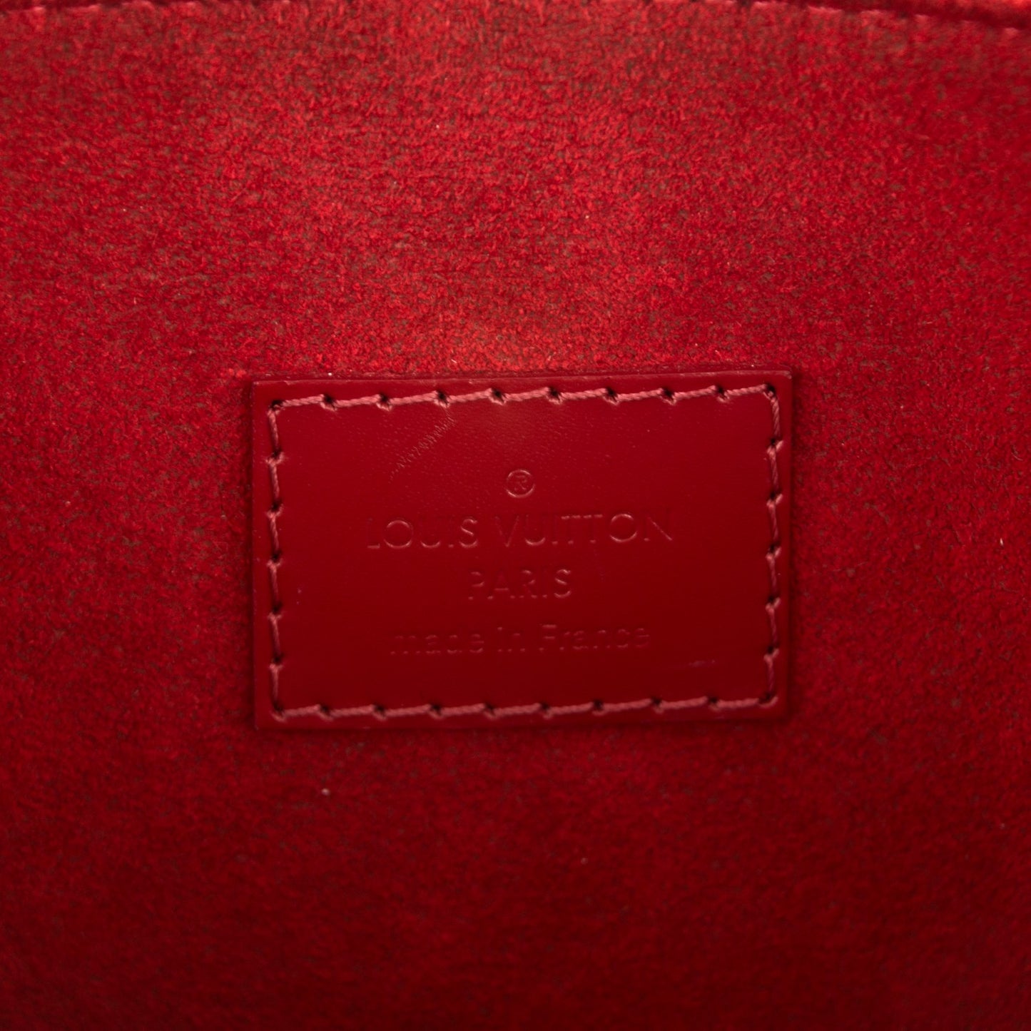 Damier Ebene Caissa Hobo Cherry