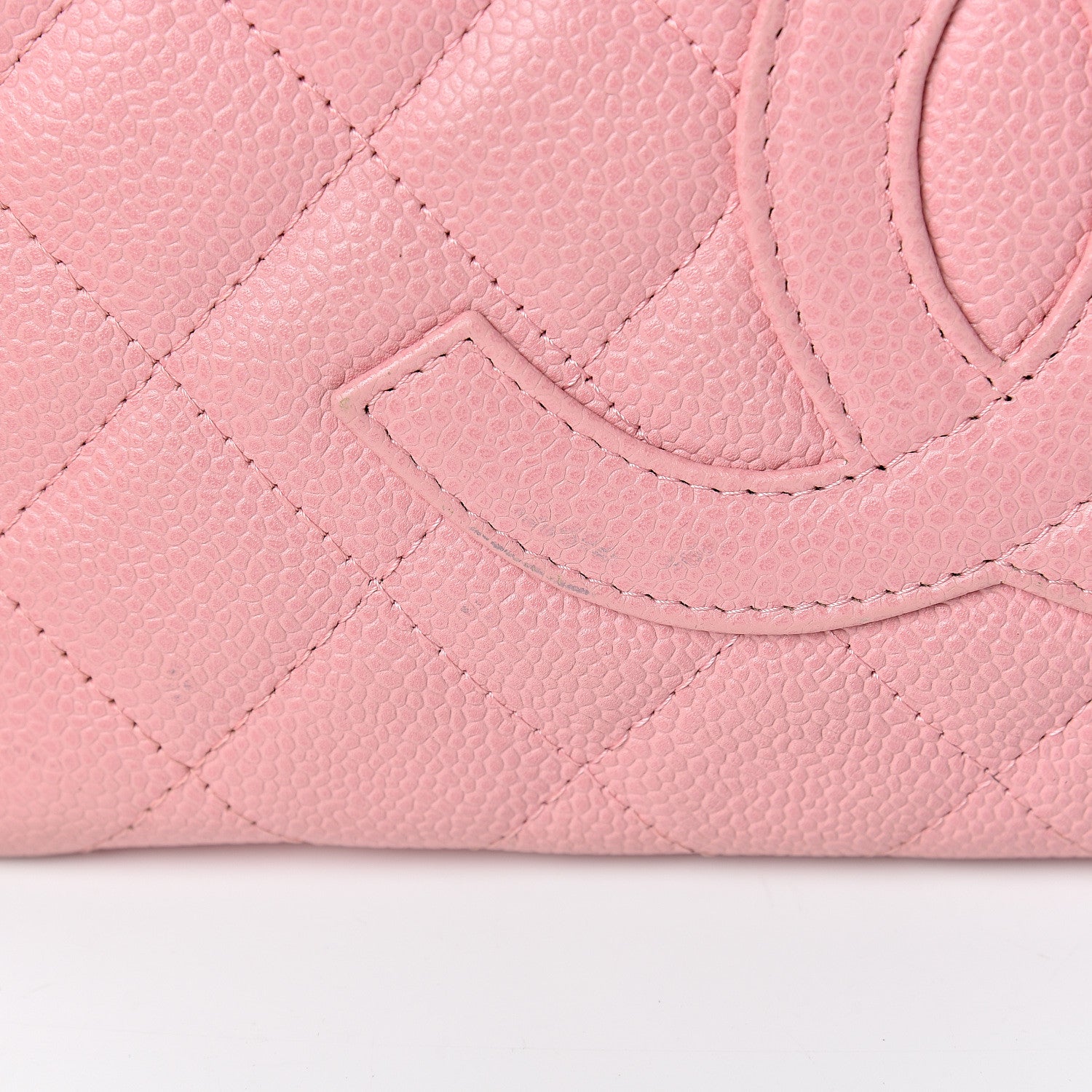 Chanel Caviar Quilted Petit Shopping Tote PST Pink 16 of 19
