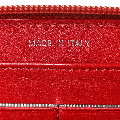 Chanel Caviar Large Timeless CC Zip Around Wallet Red 7 of 12