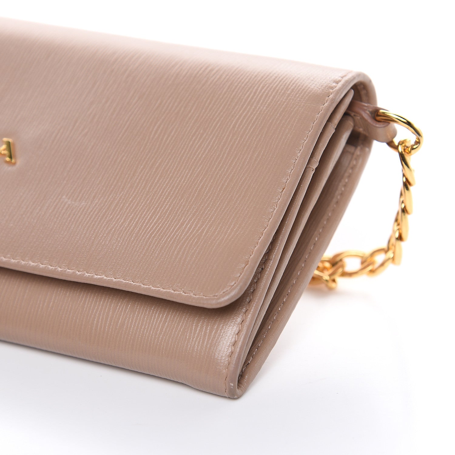 Prada Vitello Move Chain Wallet Cammeo 9 of 12