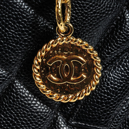 Chanel Caviar Medallion Tote Black 8 of 8