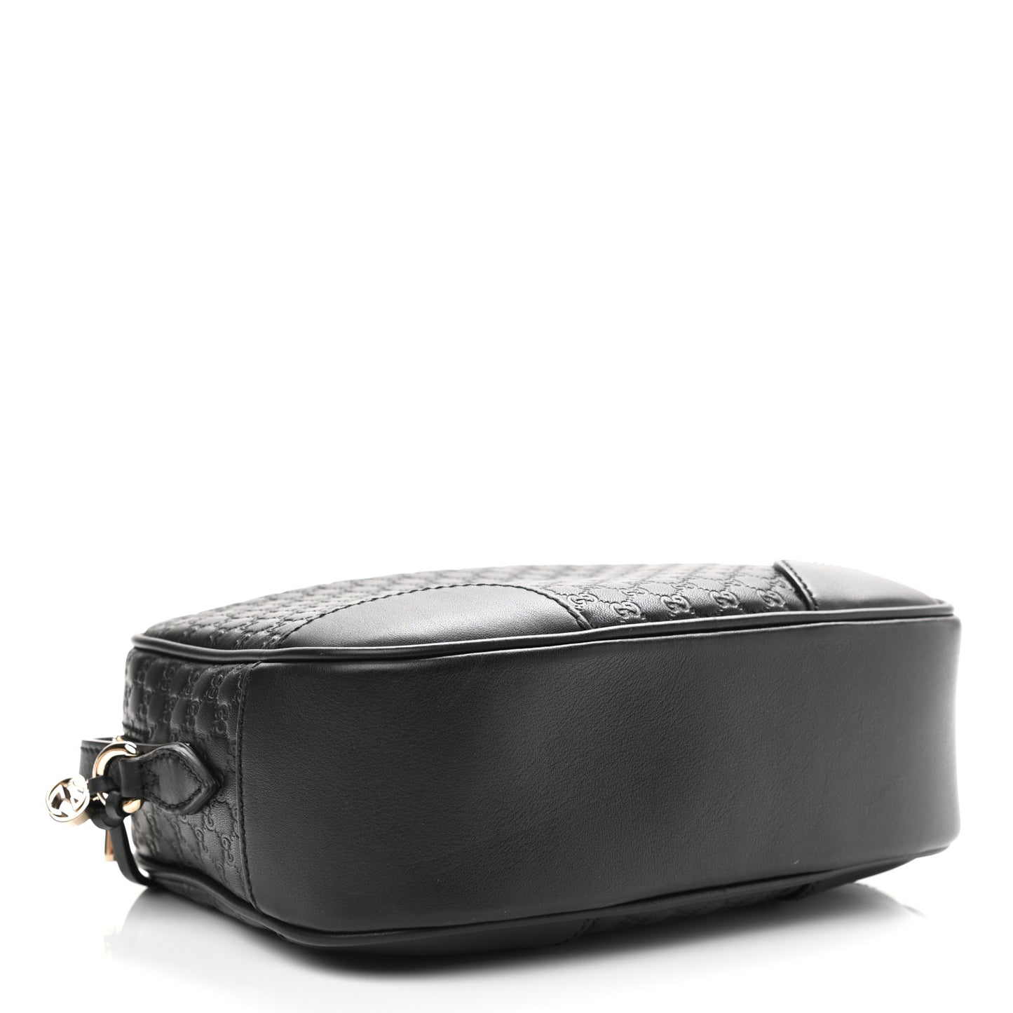 Microguccissima Mini Bree Messenger Bag Black