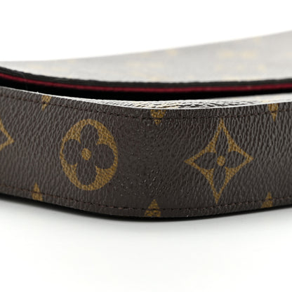Louis Vuitton Monogram Pochette Felicie Chain Wallet Fuchsia 12 of 18