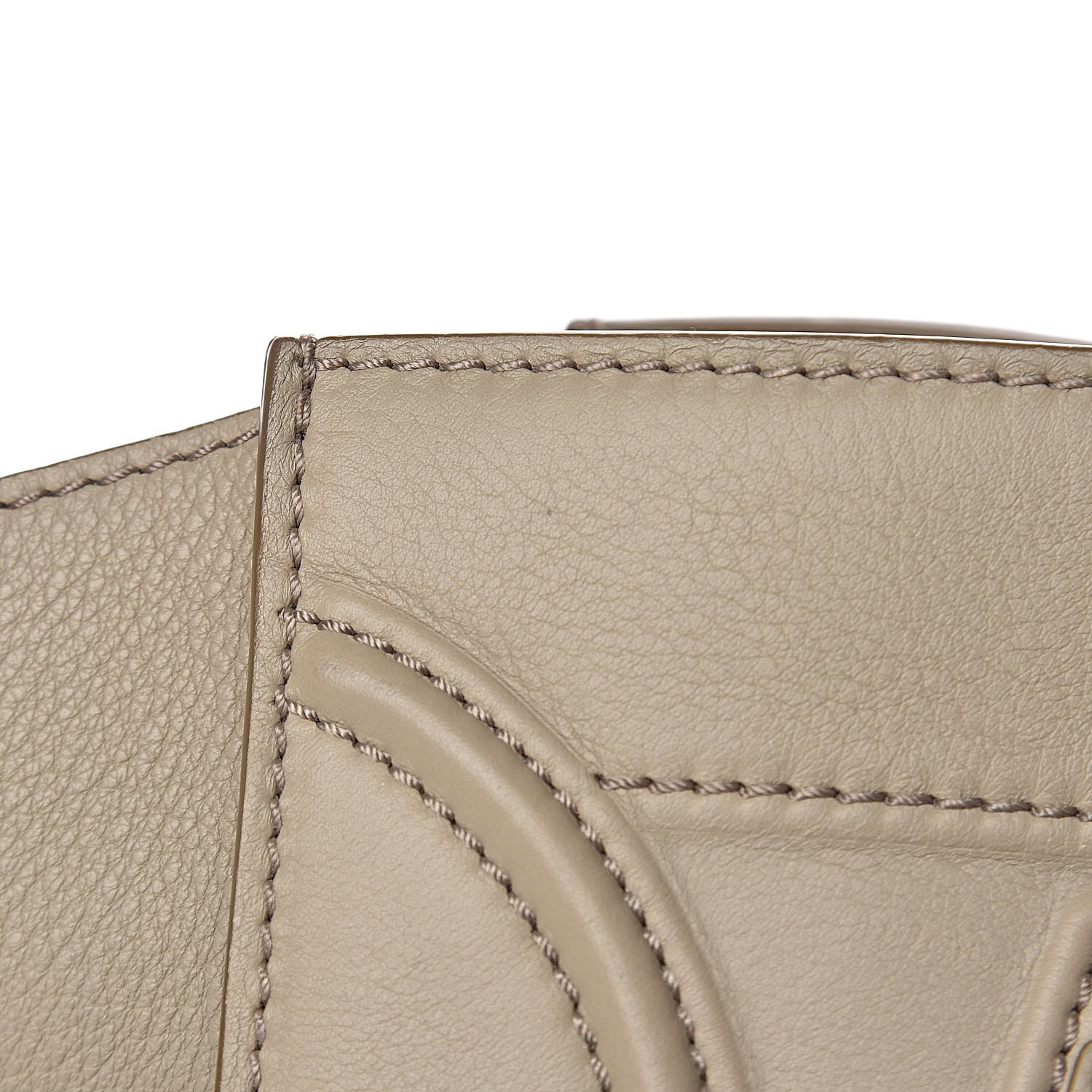 Celine Supple Calfskin Medium Phantom Luggage Beige 14 of 23