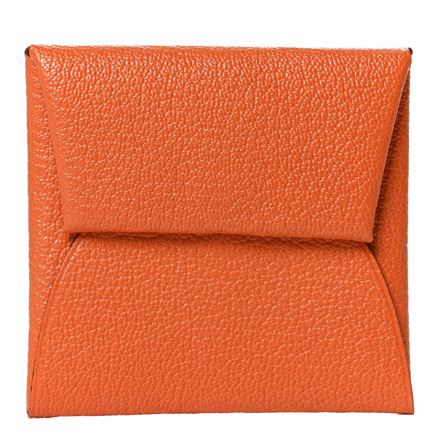 Chevre Mysore Bastia Coin Purse Orange