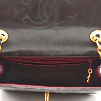 Chanel Lambskin Quilted Mini Square Flap Black 4 of 9