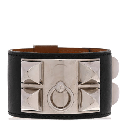 Hermes Box Collier De Chien CDC Bracelet S Black 1 of 7