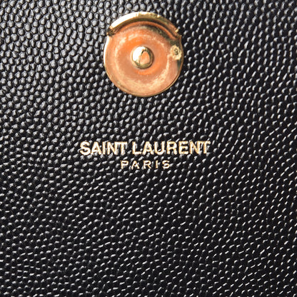 Saint Laurent Grain De Poudre Small Monogram Kate Satchel Black 7 of 10