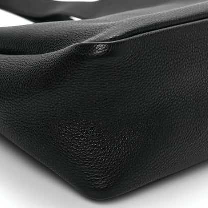 Prada Vitello Daino Soft Medium Dynamique Tote Black 7 of 8