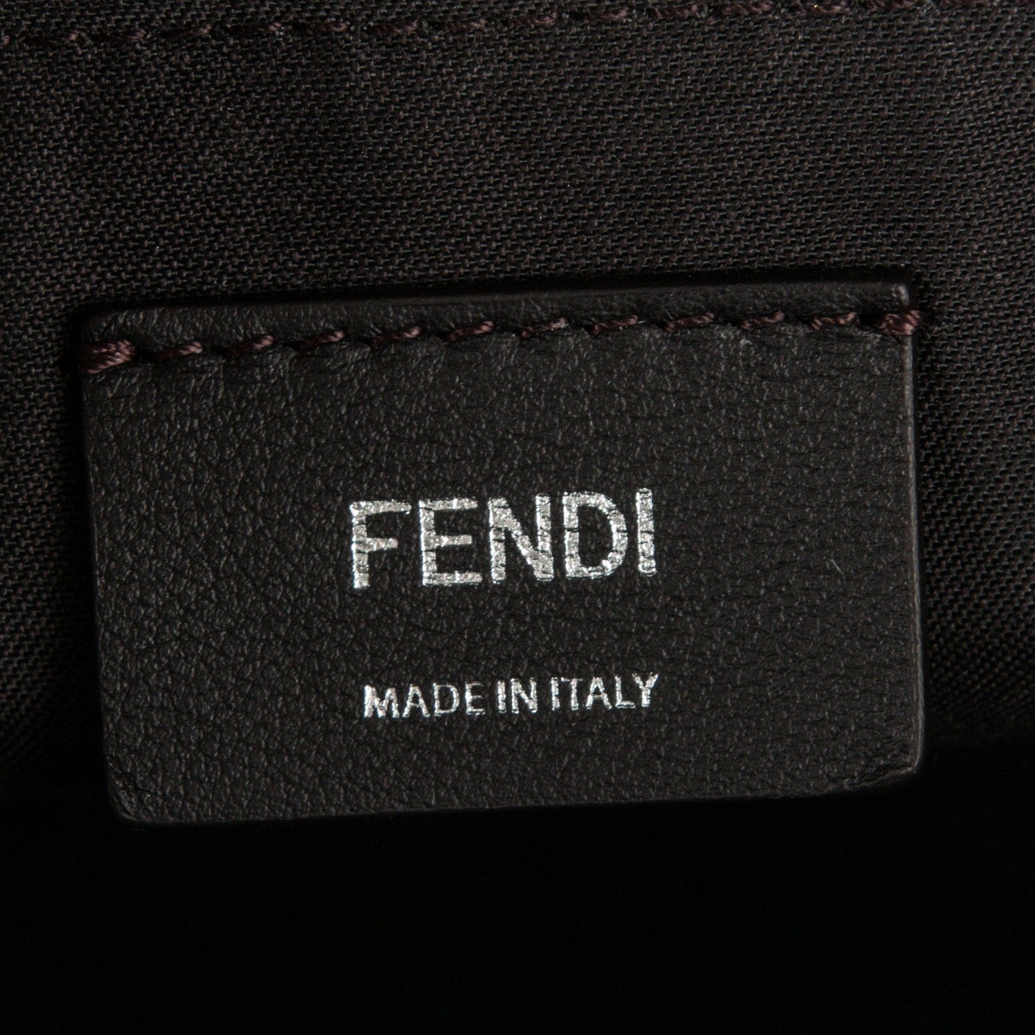 Fendi Vitello Dolce Scalloped Studded Medium By The Way Boston Bag Blu Notte 6 of 7
