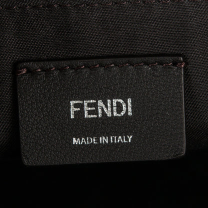 Fendi Vitello Dolce Scalloped Studded Medium By The Way Boston Bag Blu Notte 6 of 7
