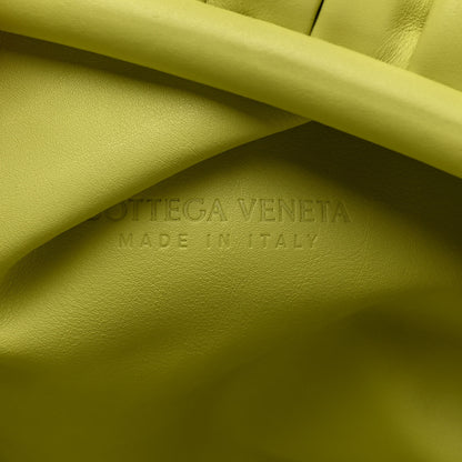 Bottega Veneta Smooth Butter Calf The Pouch Oversized Clutch Kiwi 6 of 7