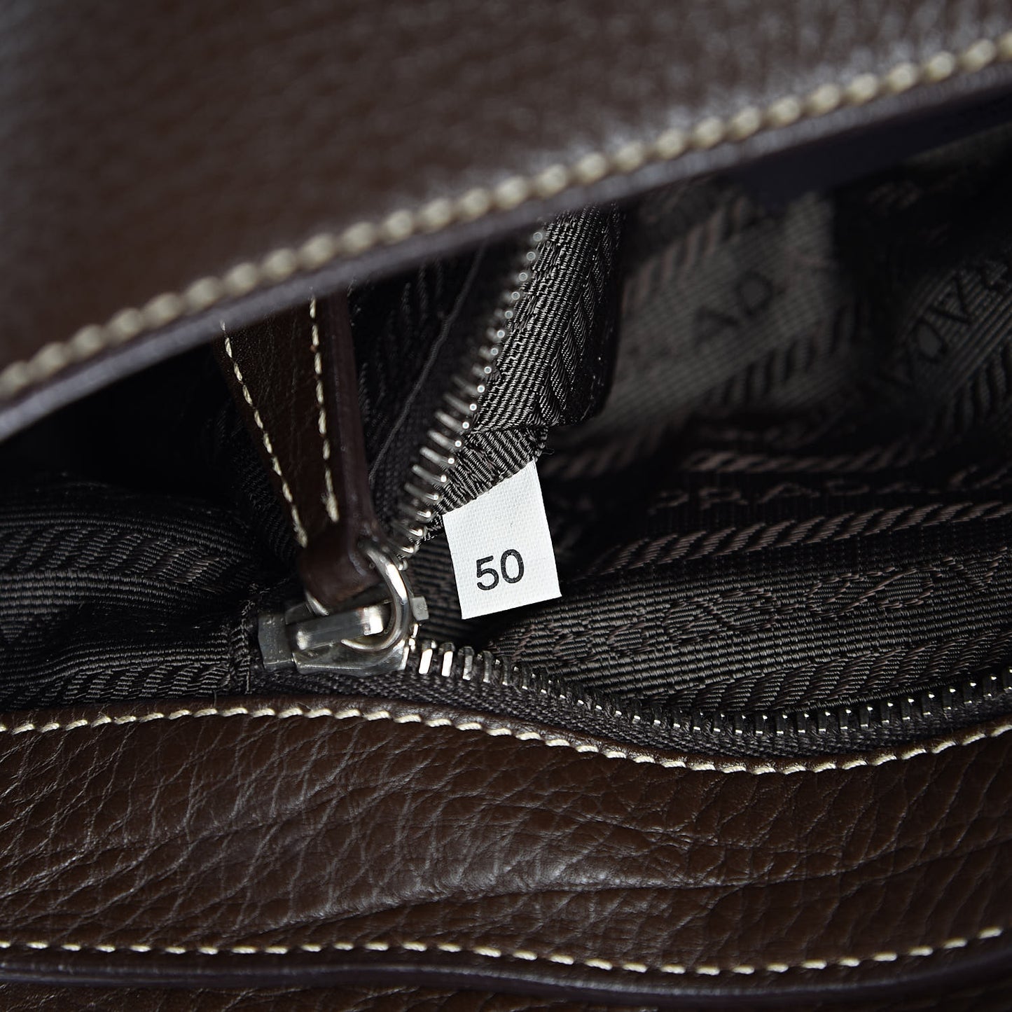 Vitello Daino Shoulder Bag Caffe Naturale