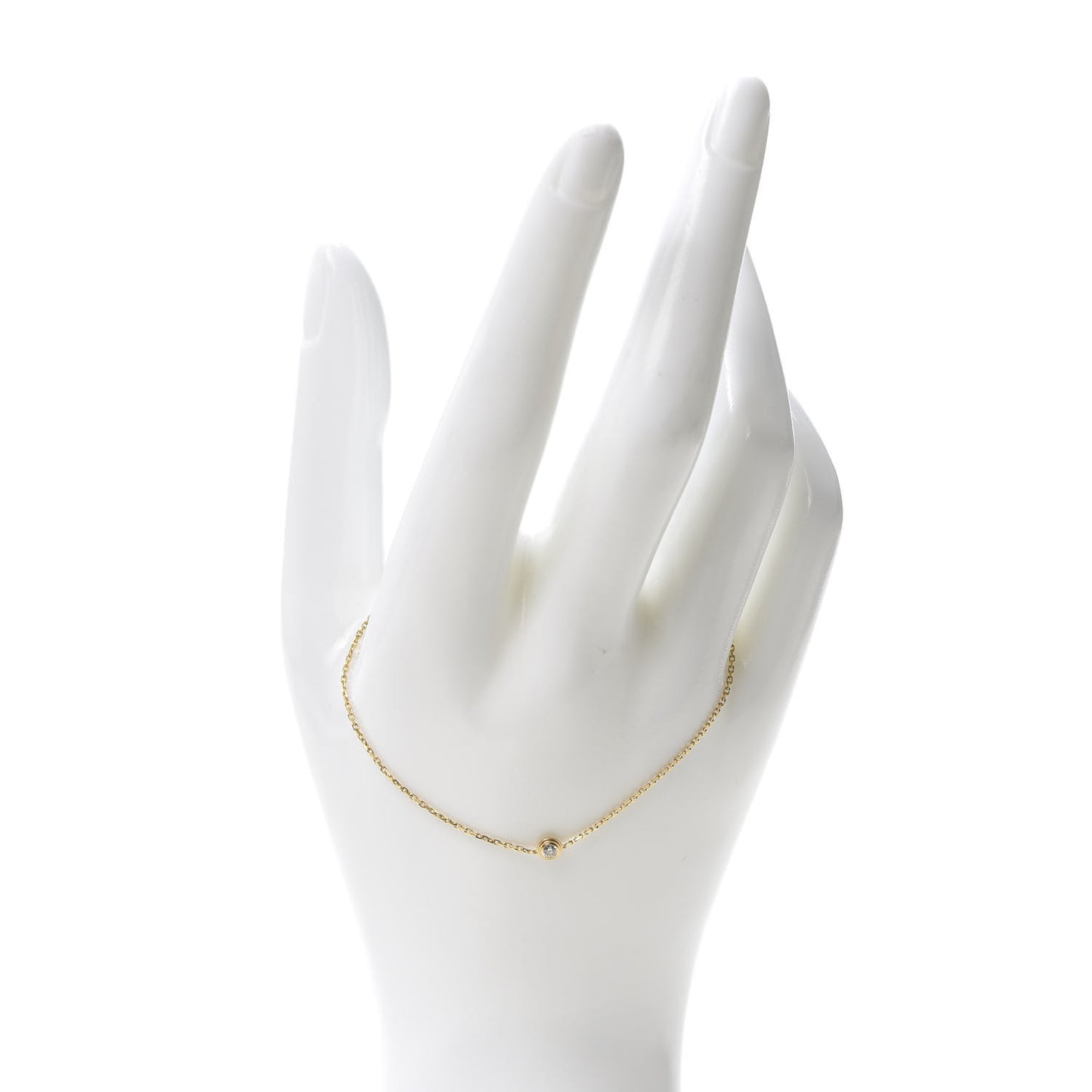 18K Yellow Gold Diamond XS D'Amour Bracelet