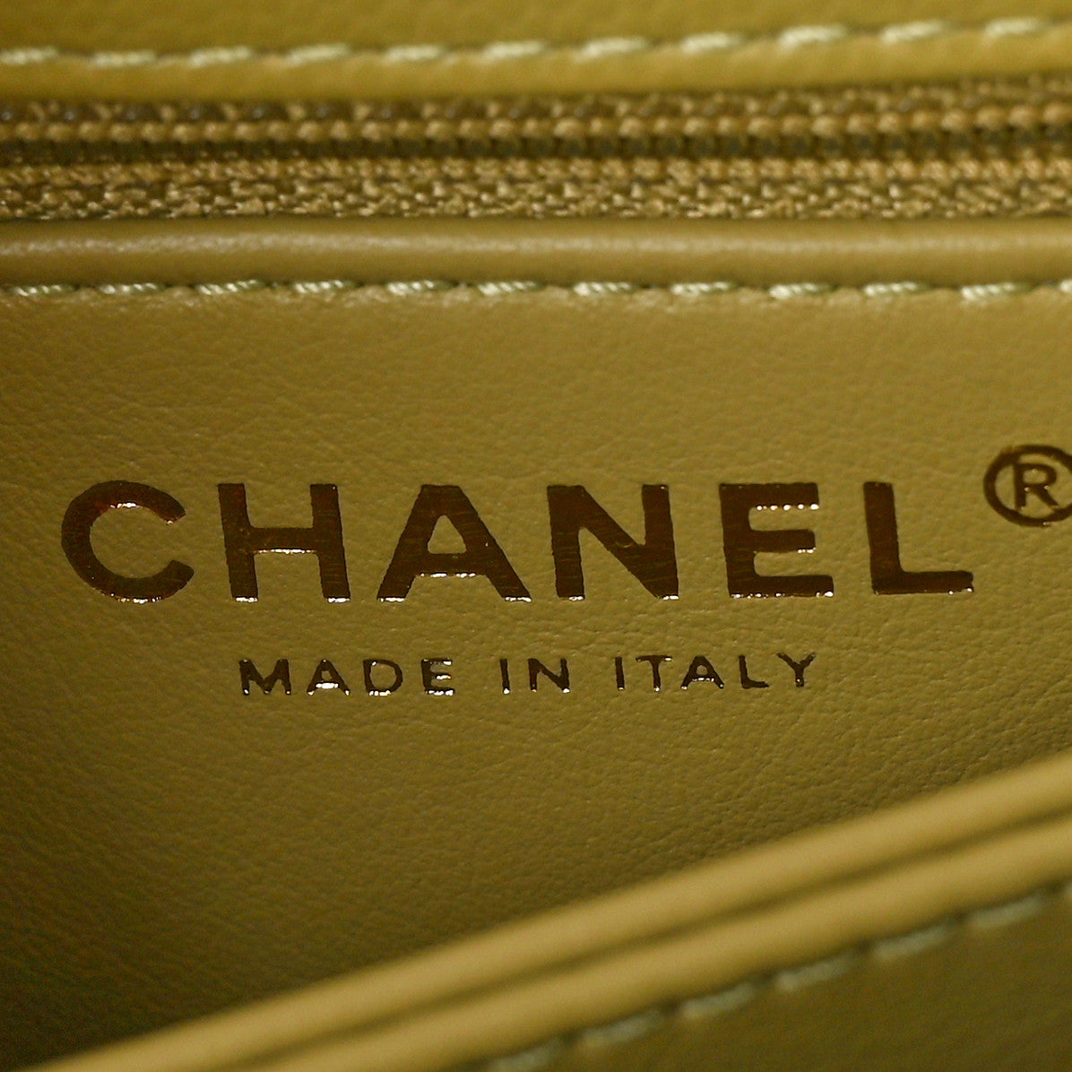 Chanel Caviar Lizard Embossed Quilted Mini Coco Handle Flap Green 6 of 10
