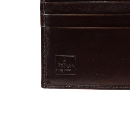 Fendi Zucca Bi-Fold Wallet Tobacco 6 of 7
