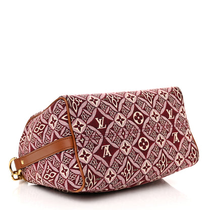 Louis Vuitton Jacquard Since 1854 Speedy Bandouliere 25 Bordeaux 4 of 11