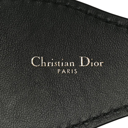 Christian Dior Canvas Embroidered Large Book Belt 80 32 Pink White 4 of 13