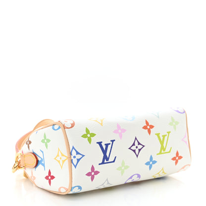 Louis Vuitton LV X TM Monogram Multicolor Nano Speedy White 4 of 11