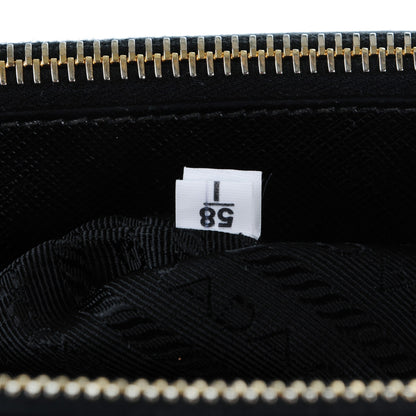 Prada Saffiano Large Galleria Double Zip Tote Black 8 of 9