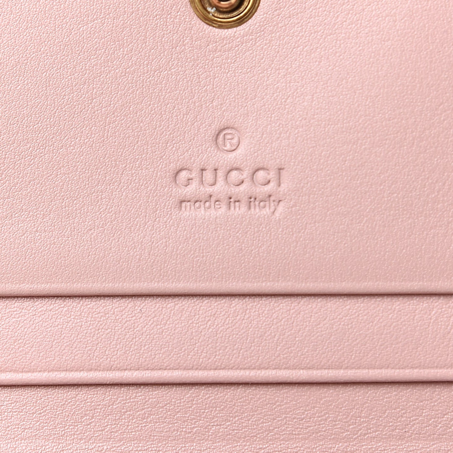 Calfskin Matelasse GG Marmont Card Case Wallet Perfect Pink