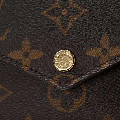 Louis Vuitton Monogram Jeanne Wallet Fuchsia 11 of 13