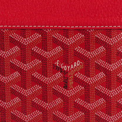 Goyard Goyardine Grenadines Hobo Red 10 of 11